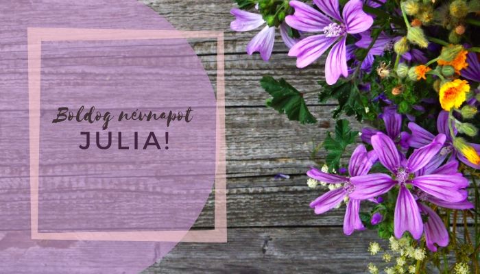 Júlia névnap | Napi Névnap