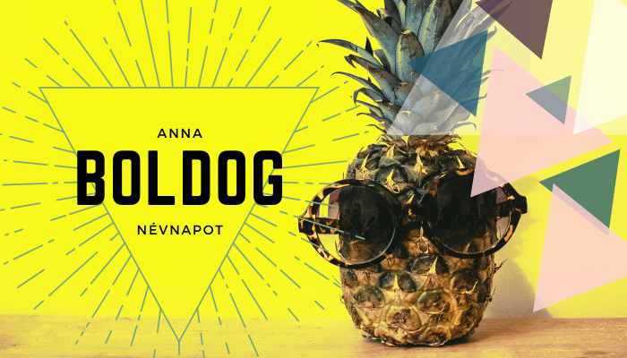 Anna név üdvözlő borító