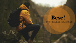 Bese név üdvözlő borító